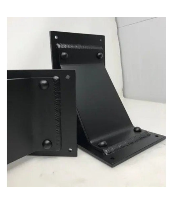 The Parish Style Bracket Support Brackets/Corbels 7" Depth x 7" Wall Mount Length Finish Uncoated - Raw Metal | Industrial Farm Co