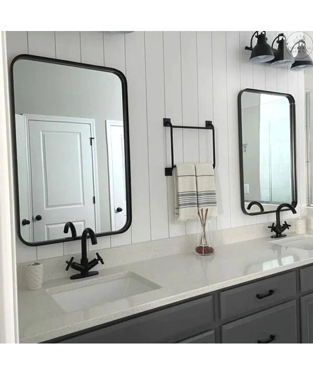 The Parker Hand Towel Holder  Copper Powder Coat   | Industrial Farm Co