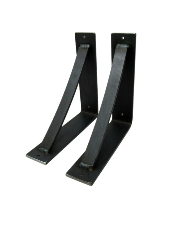 The Pops Bracket Supports Shelf Support 5" Depth x 5" Wall Mount Length Finish Copper Powder Coat | Industrial Farm Co
