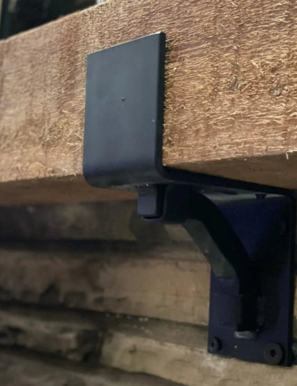 The Rustic Buffalo Support Bracket Brackets/Corbels 6.5" Depth x 6" Wall Mount Length.5 Finish Raw - Uncoated Metal | Industrial Farm Co