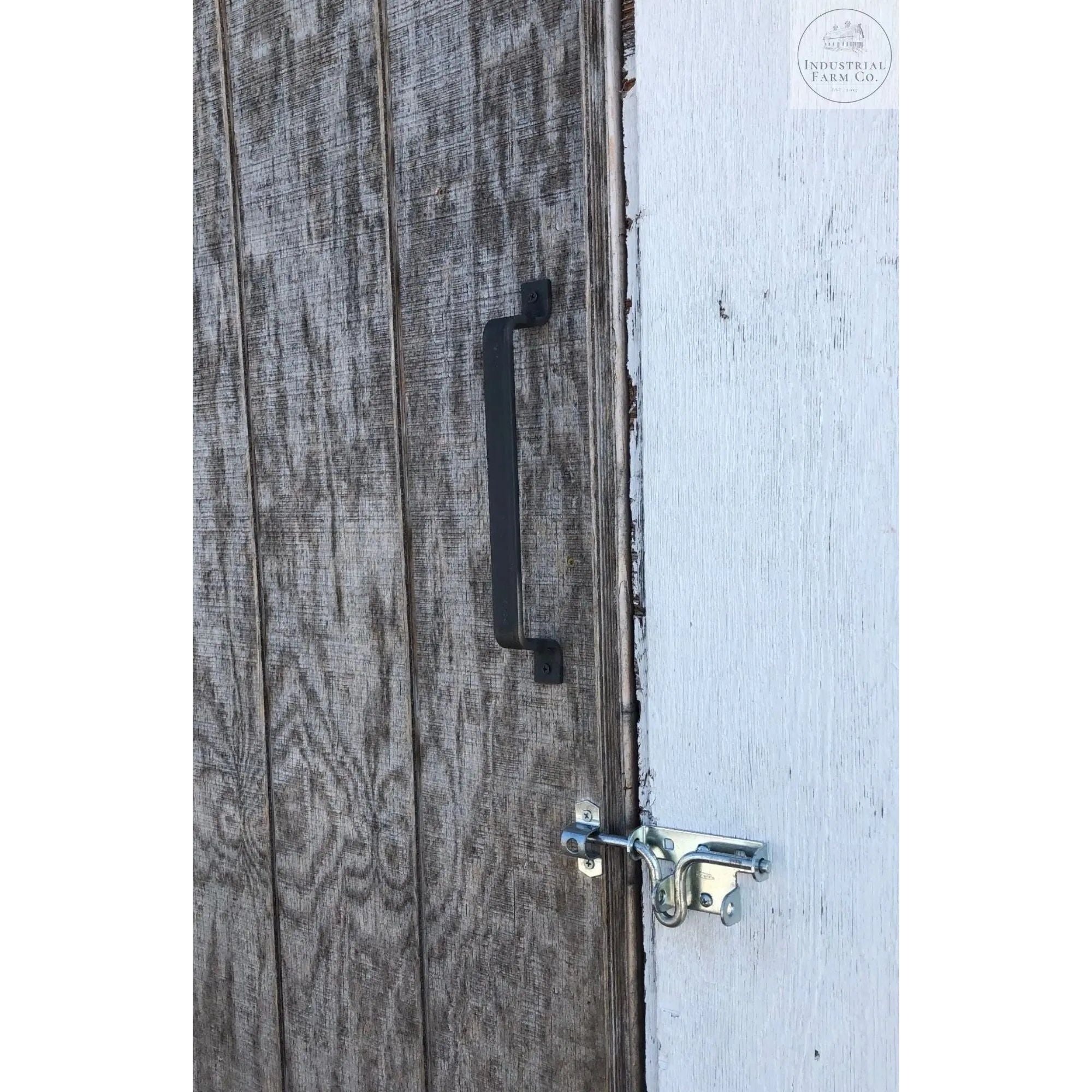 The Sagamore Hill Pull Door Handle/ Pull Raw - Uncoated Metal   | Industrial Farm Co