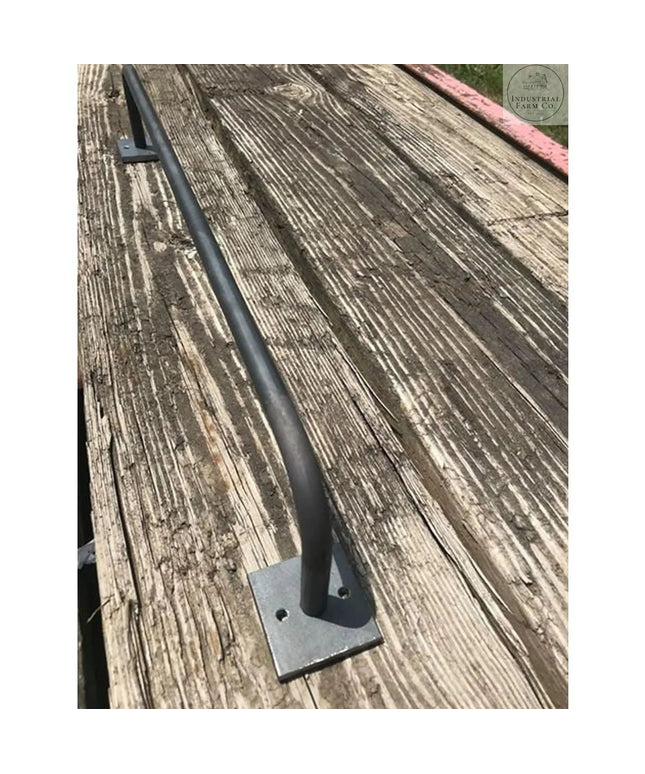 The Split Rock Towel Rack Towel Bar 12" Wall Mount Length Finish Copper Powder Coat | Industrial Farm Co