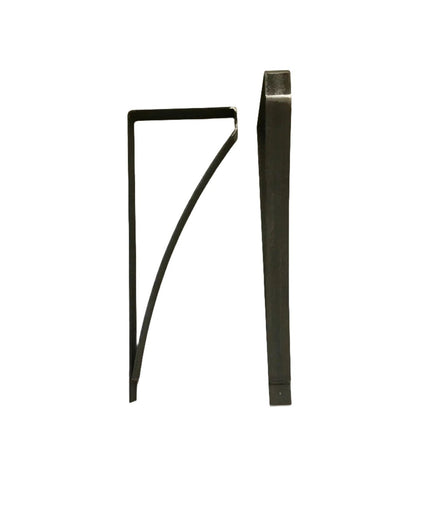 The Syracuse Countertop Supports Brackets/Corbels 8" Depth x 26" Wall Mount Length Finish Copper Powder Coat | Industrial Farm Co