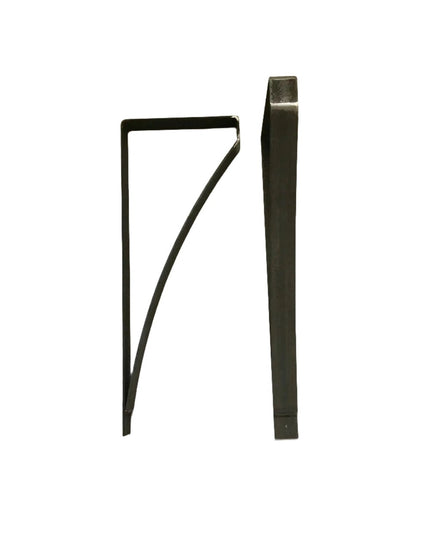 The Syracuse Countertop Supports Brackets/Corbels 8" Depth x 26" Wall Mount Length Finish Copper Powder Coat | Industrial Farm Co
