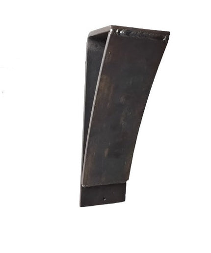 The Tipp Hill Mantel Support Brackets/Corbels 3" Depth x 10" Wall Mount Length Finish Copper Powder Coat | Industrial Farm Co
