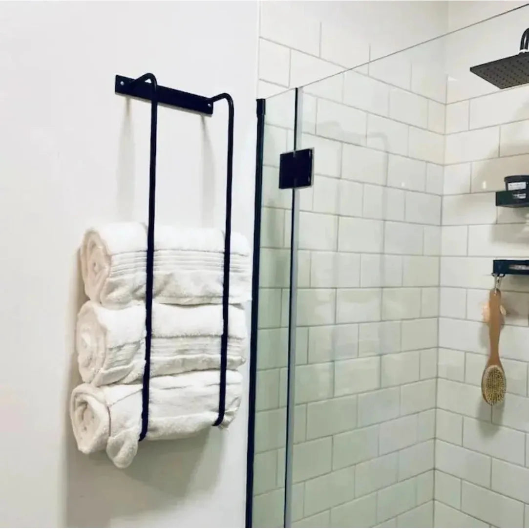 The Tyler Bathroom Towel Rack | Industrial Farm Co