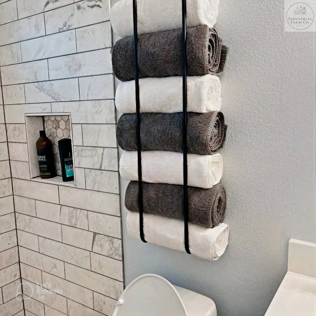 Minimalist Bathroom Towel Holder