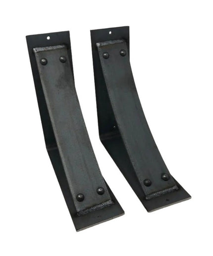 The Utica Support - Sold Individually Brackets/Corbels 6" Depth x 6" Wall Mount Length Finish Raw - Uncoated Metal | Industrial Farm Co