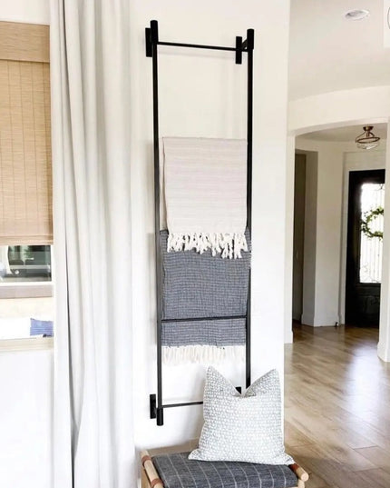 The Wall Mounted Ossit Ladder  2 Feet - 16" Wide Finish Clear Coat | Industrial Farm Co