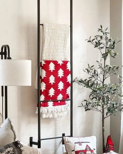 The Wall Mounted Ossit Ladder  3 Feet - 18" Wide Finish Clear Coat | Industrial Farm Co
