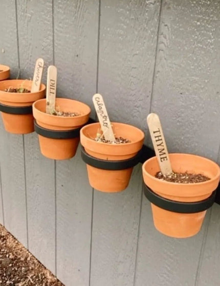 The Yonkers Horizontal Planter Plant Holder 20" Style 4" Pots | Industrial Farm Co