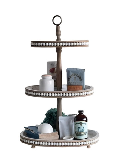 Three Tier Oval Tray  Default Title   | Industrial Farm Co
