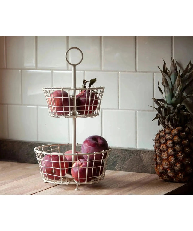 Arlen Tiered Metal Basket  Default Title   | Industrial Farm Co