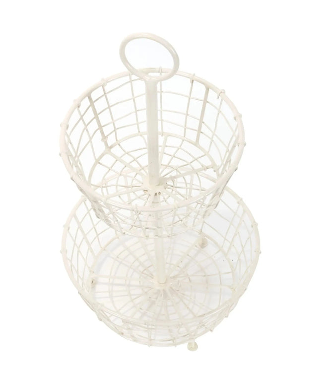 Arlen Tiered Metal Basket     | Industrial Farm Co