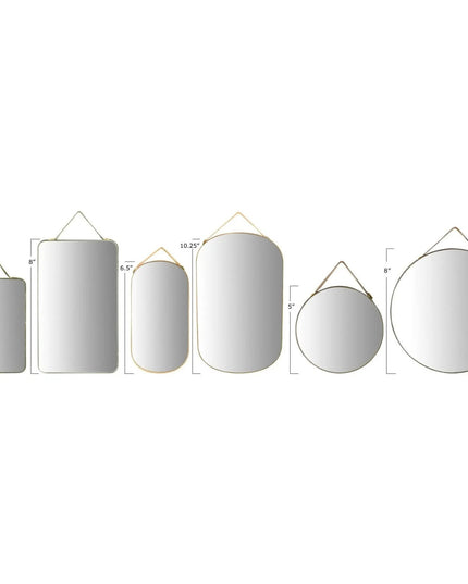 Velvet Edged Mirror Set     | Industrial Farm Co