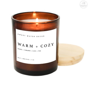 Warm and Cozy Soy Candle | Industrial Farm Co