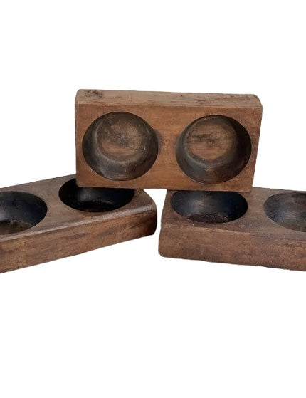 Wooden Cheese Mold  Three Hole Mold   | Industrial Farm Co